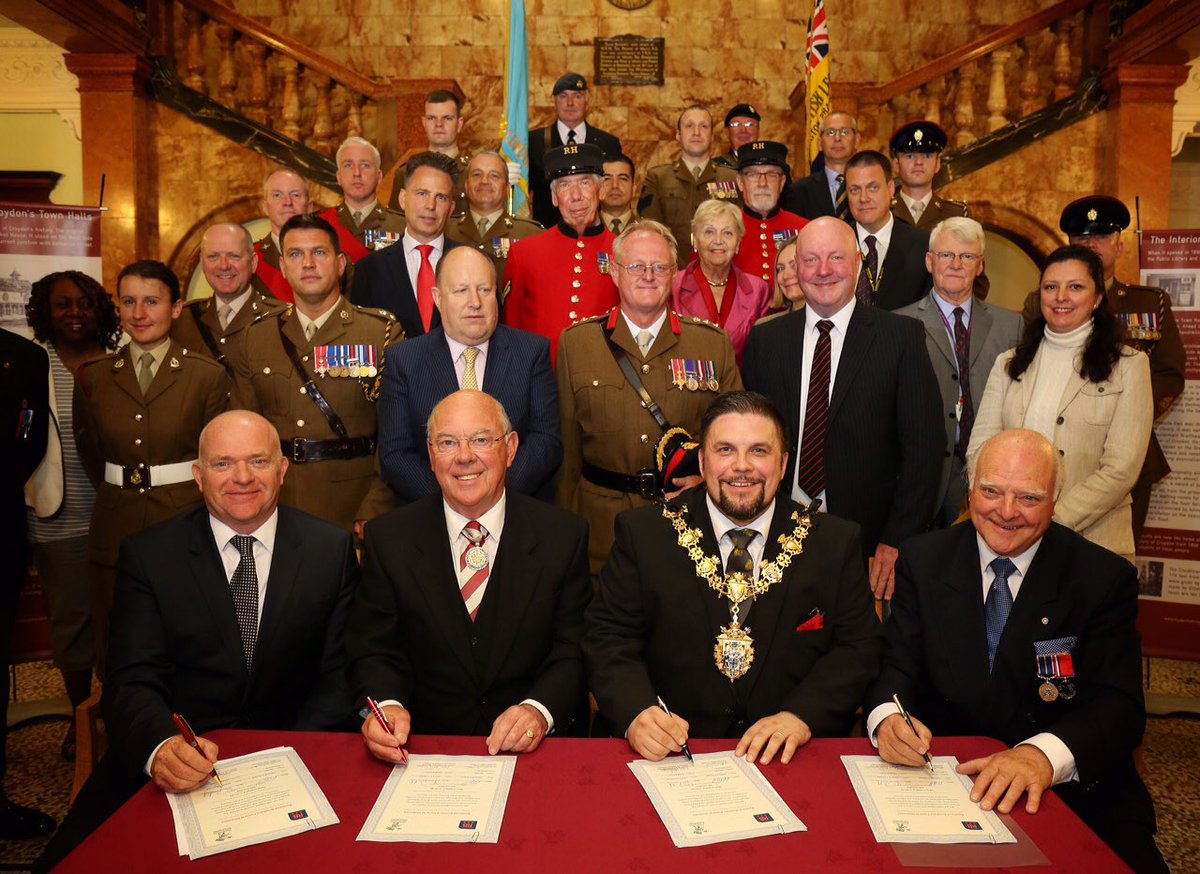 Image of rowland brothers international signing the armed forces covenant