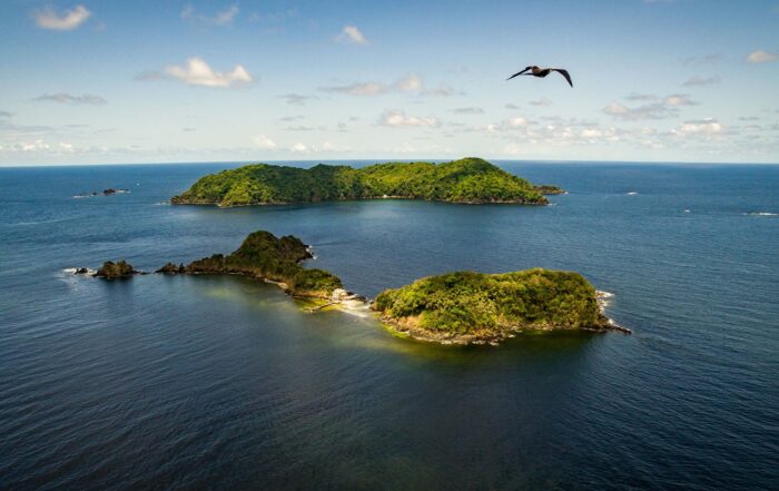 Two islands off the coast of Trinidad and Tobago