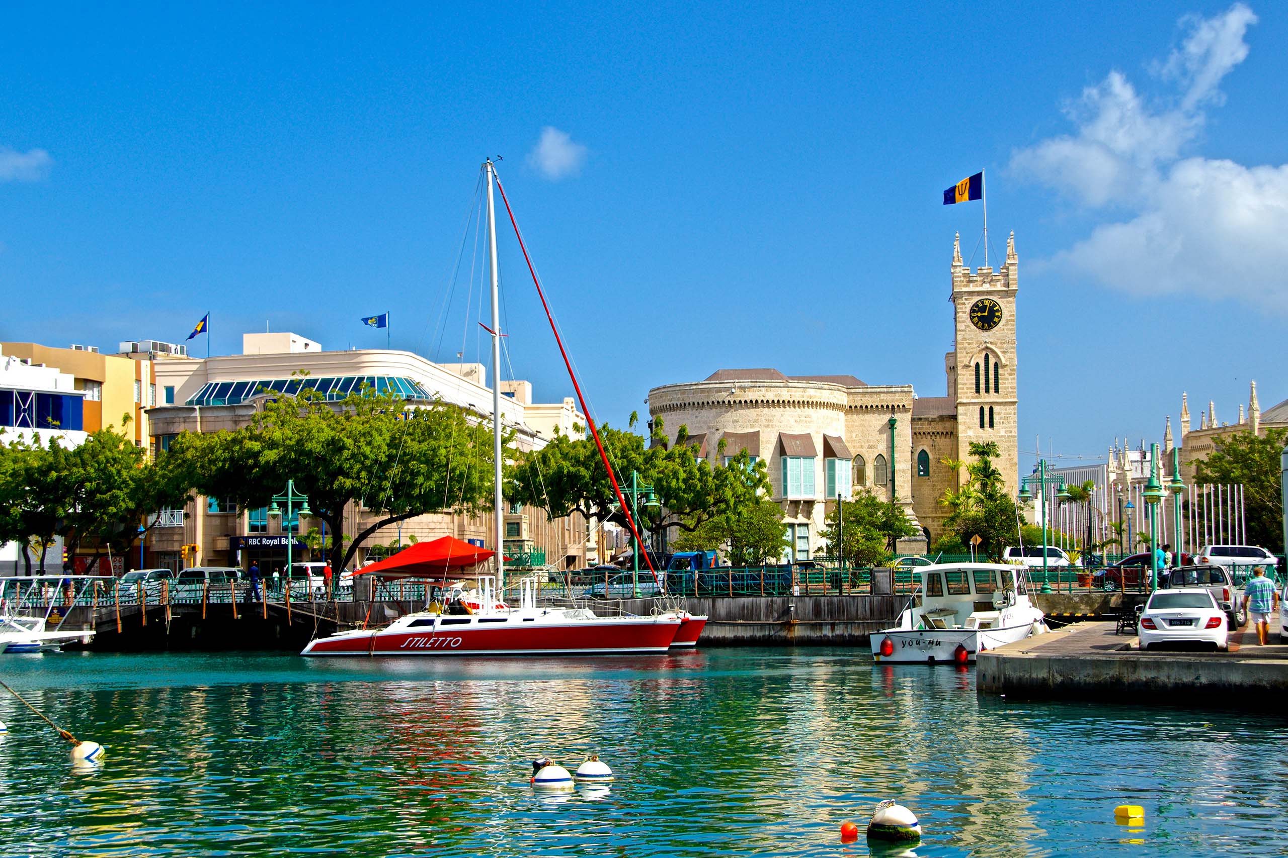 Harbour in Barbados